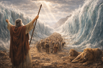 Moses and Red Sea